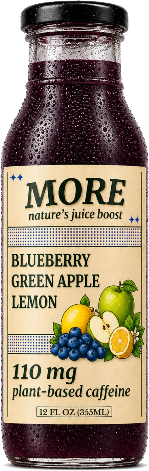 More Juice Blueberry Green Apple Lemon